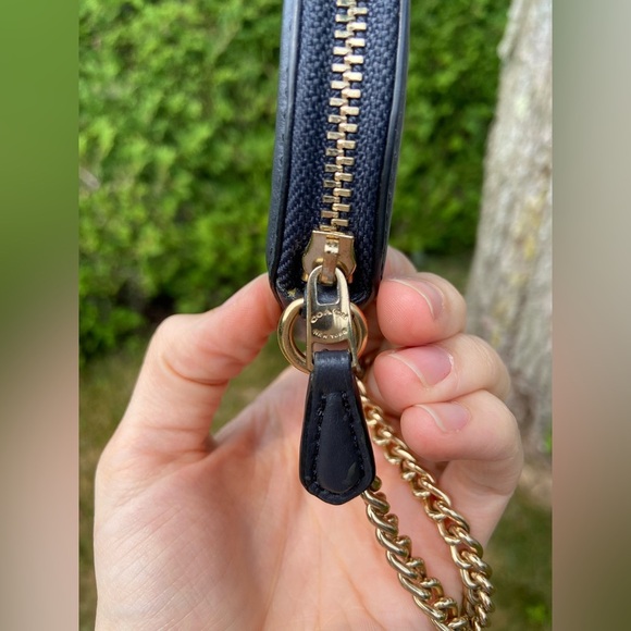 Coach Black Coin Purse with Tropical Design - Picture 3 of 3